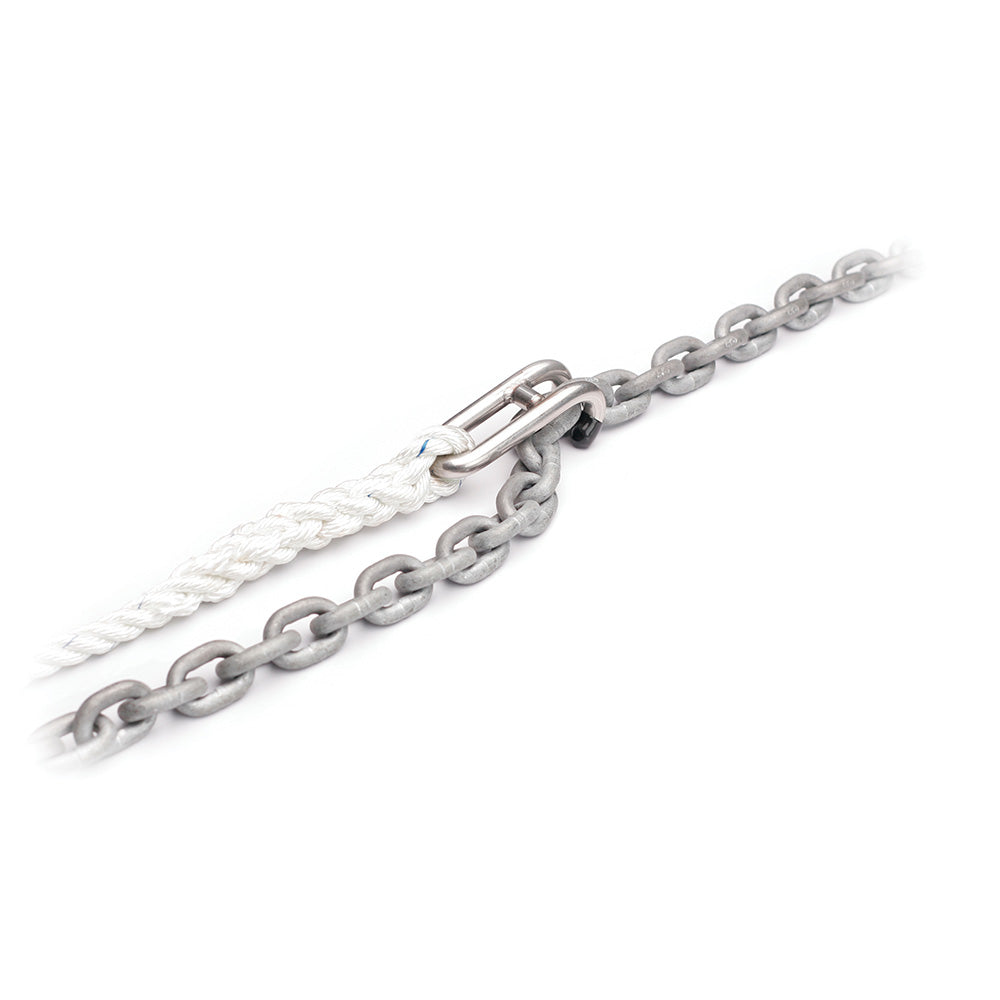 C. Sherman Johnson "Captain Hook" Chain Snubber Large Snubber Hook f/3/8" 1/2" Chain w/15 of 5/8" 3 Strand Nylon