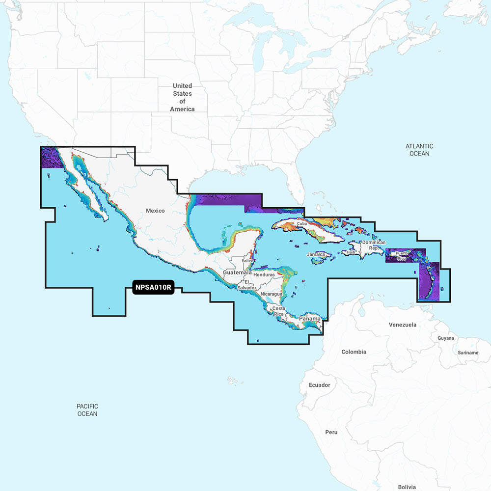 Navionics Platinum+ NPSA010R - Central America Caribbean