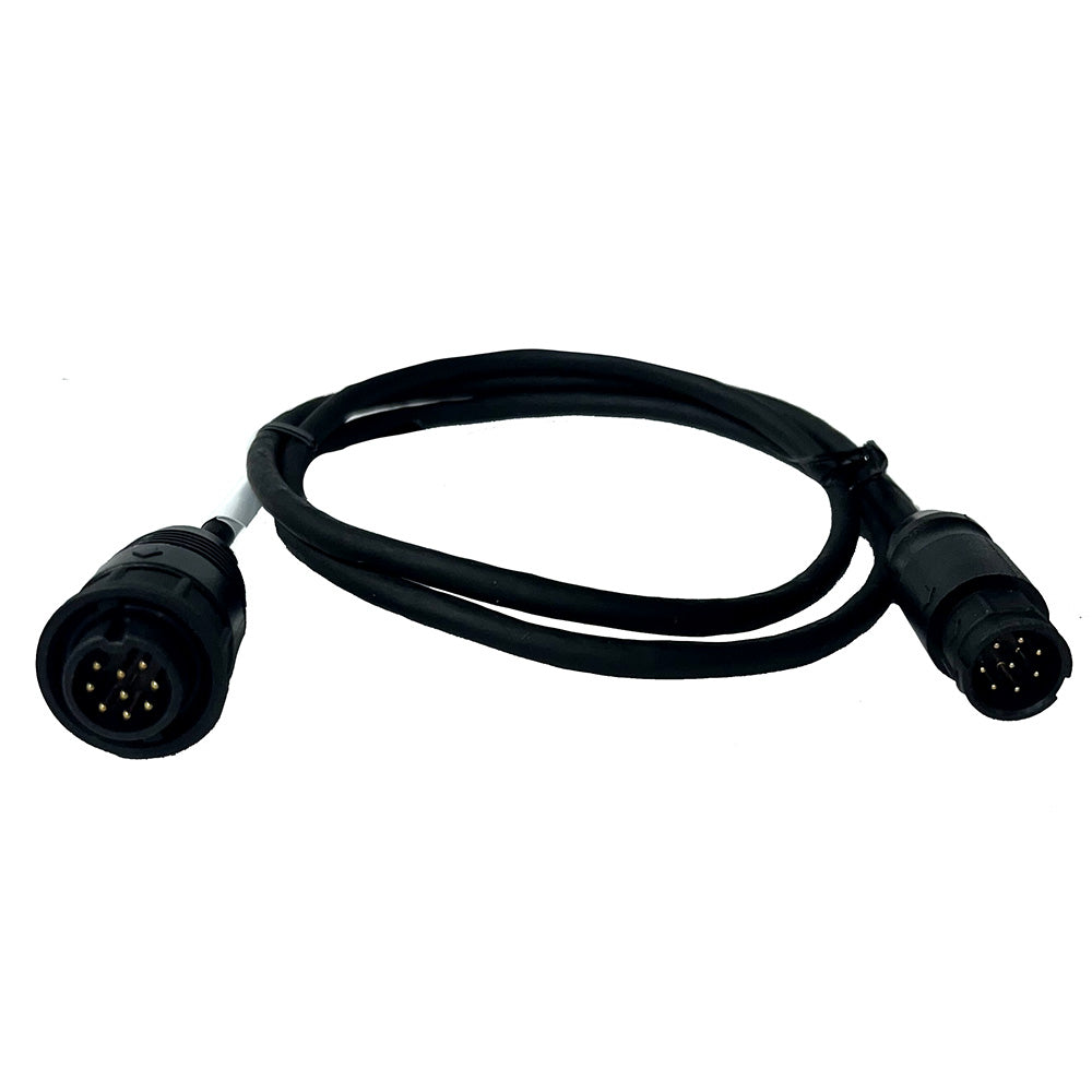 Echonautics 1M Adapter Cable w/Male 9-Pin Navico Connector f/Echonautics 300W, 600W 1kW Transducers