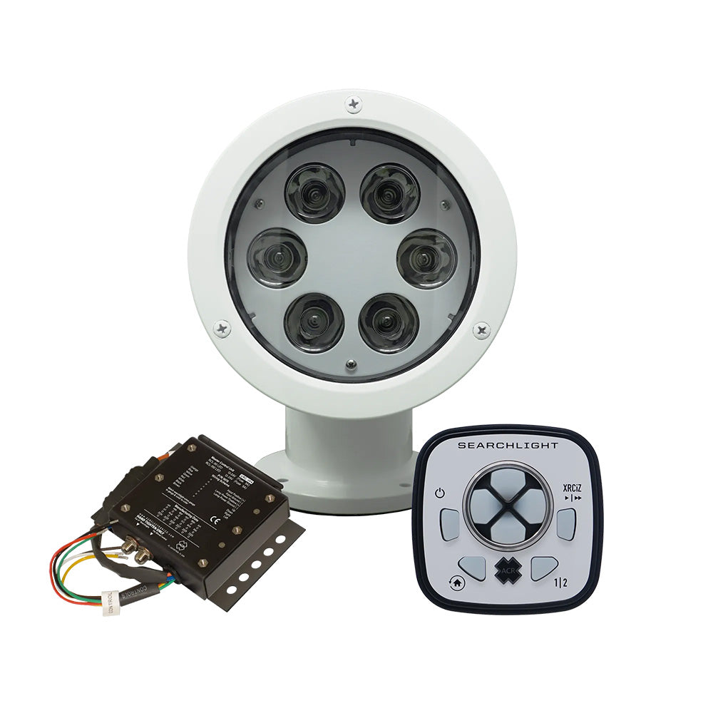 ACR RCL-50 LED White Searchlight w/URP-103 Wired Point Pad URC-104 Master Controller