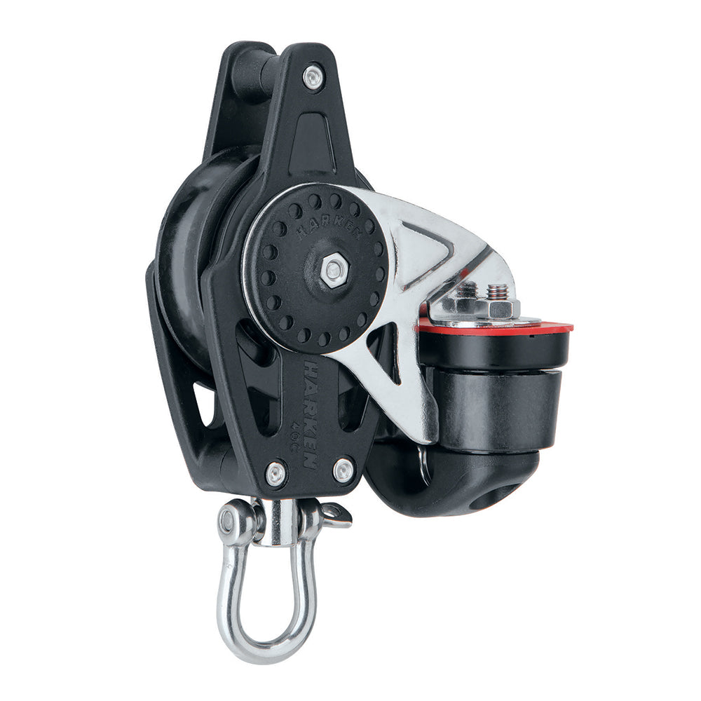 Harken 40mm Carbo Air Block w/Cam Cleat Becket