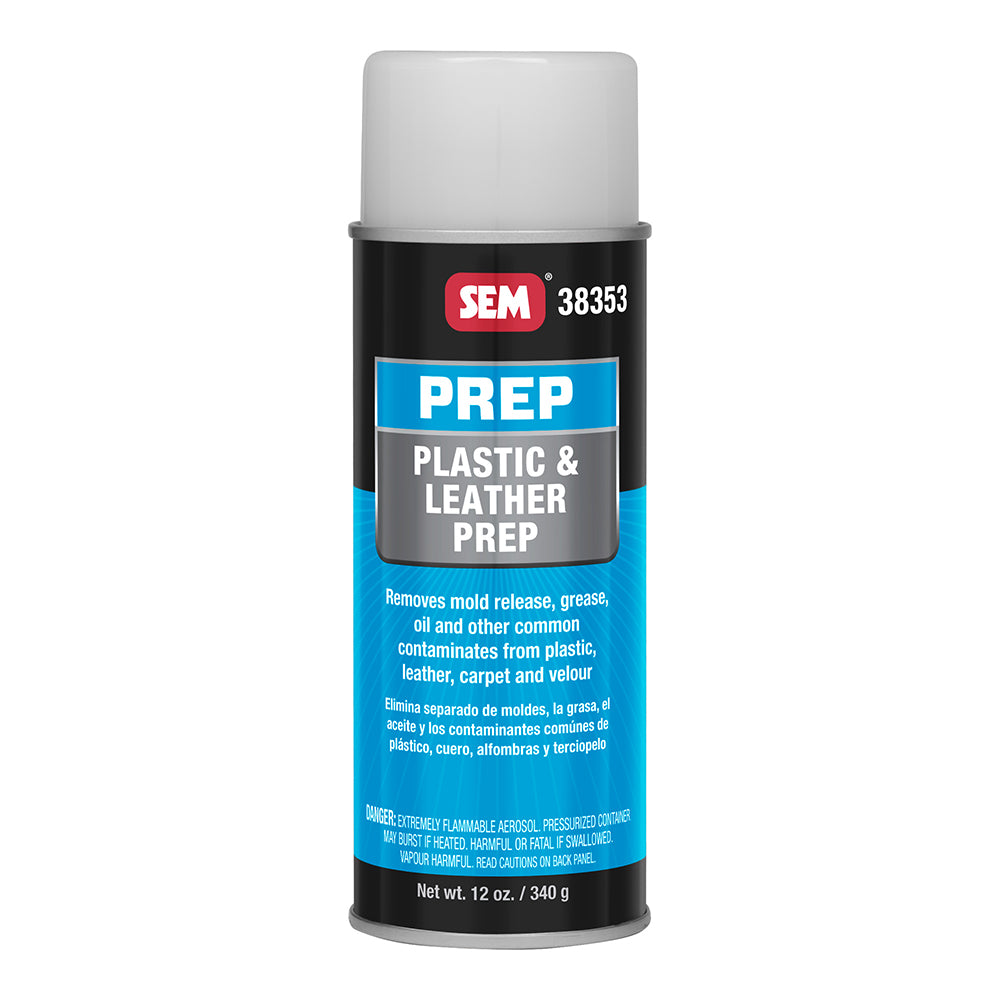 SEM Plastic Leather Prep - 12oz