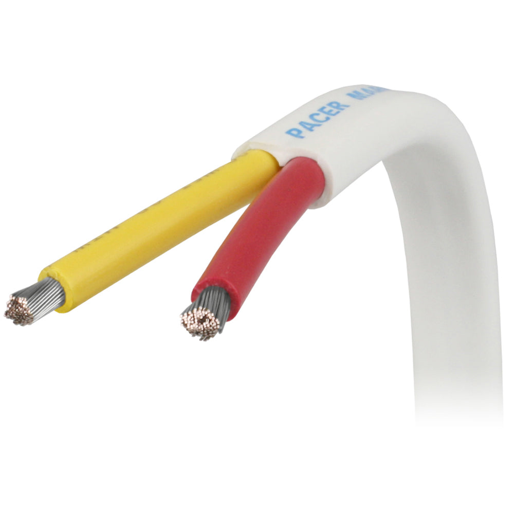 Pacer 10/2 AWG Safety Duplex Cable - Flat Cable - Red/Yellow - Sold By The Foot