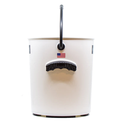 HUCK Performance Bucket - Tuxedo - White w/Black Handle