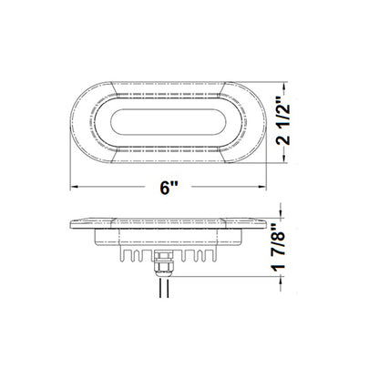 Scandvik Flush Mount Spreader Light - 10-30V - White