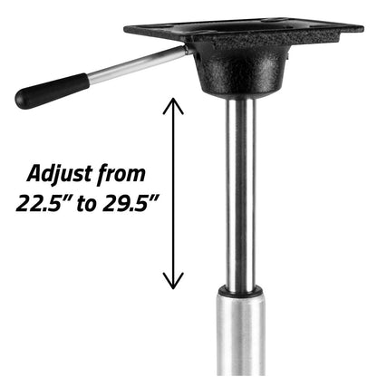 Wise Threaded Power Rise Stand-Up Pedestal