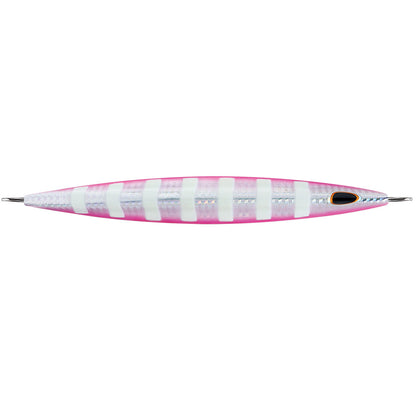 Williamson Kensaki 220 Jig - 6.75" - 7.75oz - Silver Pink Zebra