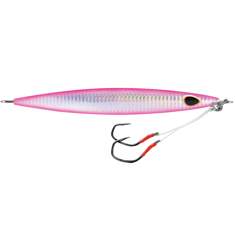 Williamson Kensaki 280 Jig - 7.25" - 9-7/8oz - Silver Pink Zebra