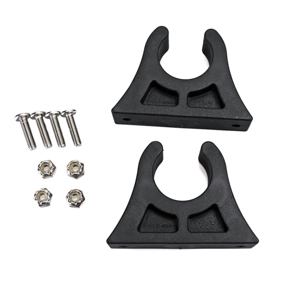 YakGear Molded Paddle/Pole Clip Kit - 1-1/4" Clips