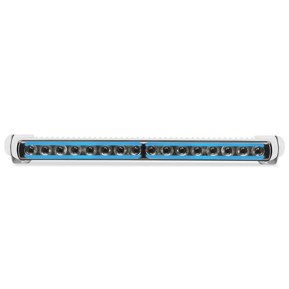 Hella Marine Sea Hawk-470 Pencil Beam Light Bar w/Blue Edge Light  White Housing