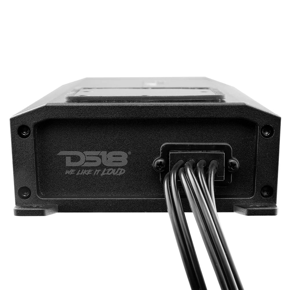 DS18 NXL 8-Channel Full-Range Class D Marine/Powersports Amplifier - 8 x 150W RMS, 4-Ohm