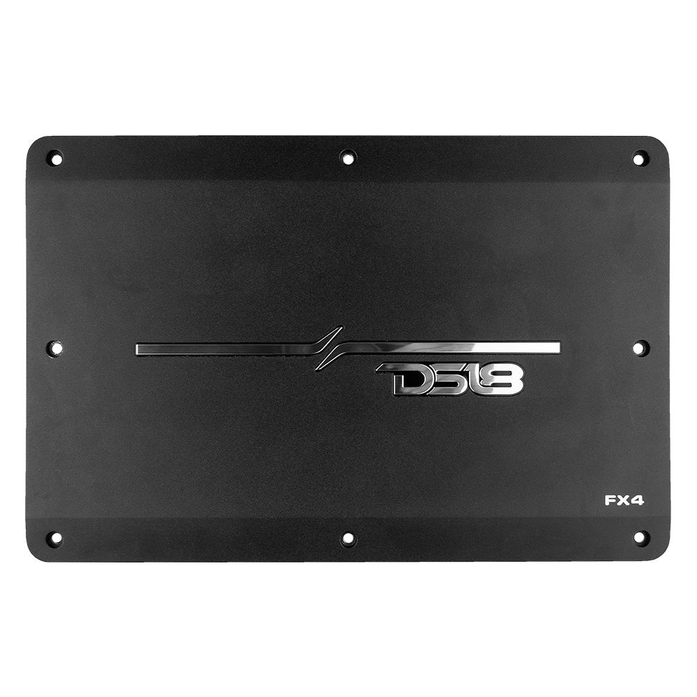 DS18 Flush/Surface Mount 4-Channel Class D Amplifier w/Acrylic Cover - 4x180W RMS @ 4 Ohm