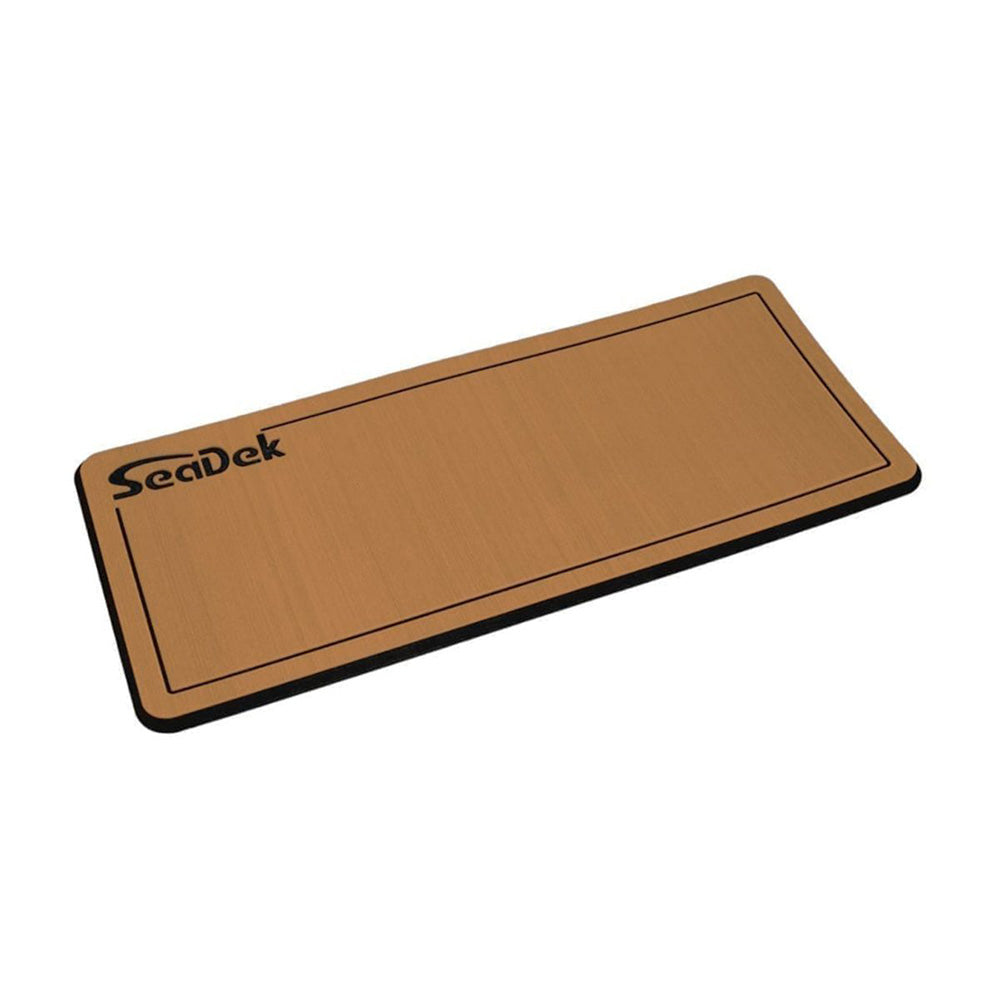 SeaDek 16 x 39" 20mm Dual Density Large Helm Pad w/SeaDek Logo - Brushed Texture - Mocha/Black (406.4mm x 990.6mm x 20mm)