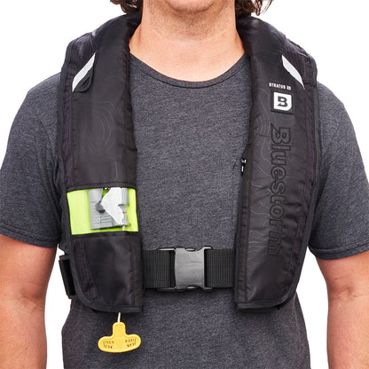 Bluestorm Stratus 35 Auto Type II Inflatable PFD - Deep Blue