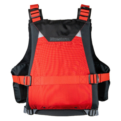 Bluestorm Motive Kayak Fishing Vest - Nitro Red - S/M