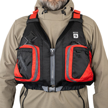 Bluestorm Motive Kayak Fishing Vest - Nitro Red - 2XL/3XL