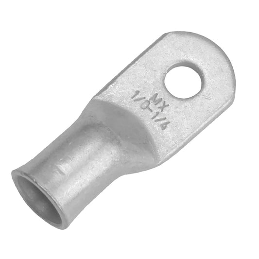 Pacer Tinned Lug 1/0 AWG - 1/4" Stud Size - 10 Pack