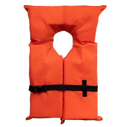 Bluestorm Type II Adult Universal Foam Life Jacket - Orange