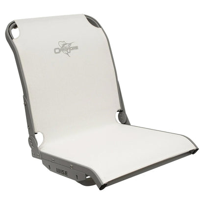 Wise 3374 Aero X Cool-Ride Mesh Mid-Back Boat Seat - White