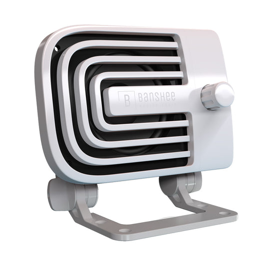 Banshee Marine Active External VHF Speaker - White