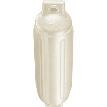 Polyform G-1 Twin Eye Fender 3.5" x 12.8" - Metallic White