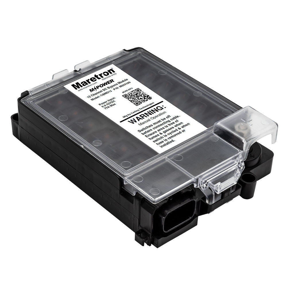 Maretron 12 Circuit Bypass Module NMEA 2K w/o Fuse Pack  Jumper Wire