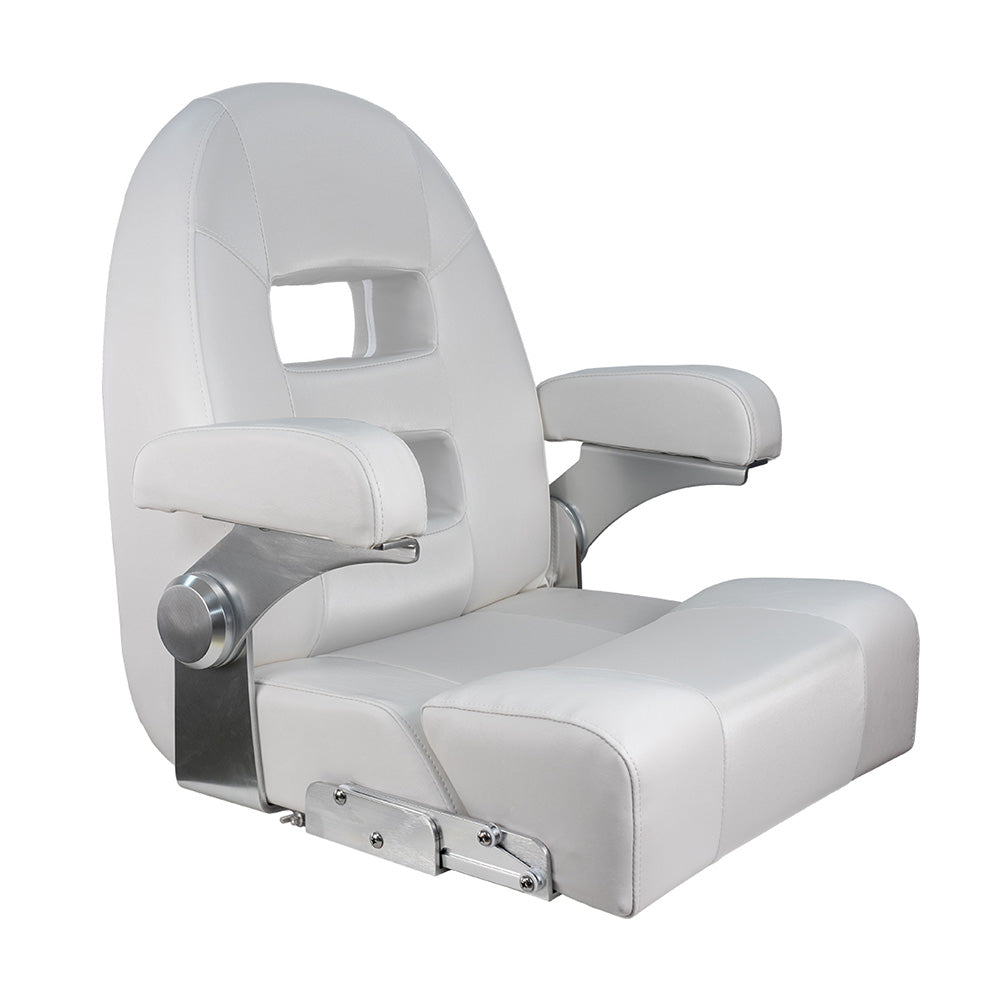 Springfield Center Console Helm Flip-Up - White/White