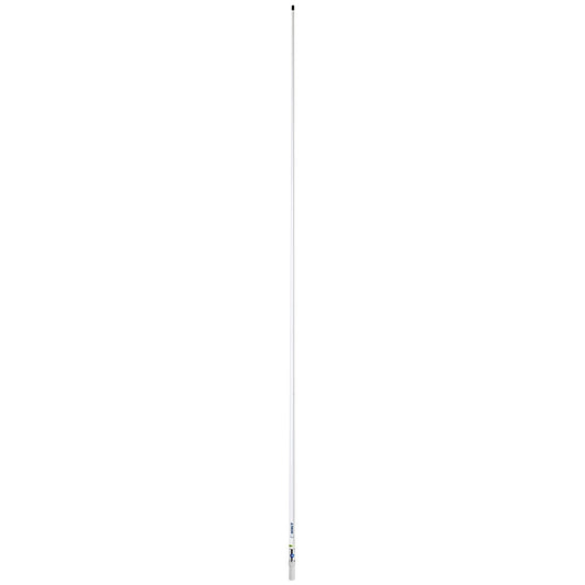 Scout 8' QuickFit White VHF Antenna w/5M Cable + FME Quick 6 Foam Filled 6db Solid Brass  Copper Element
