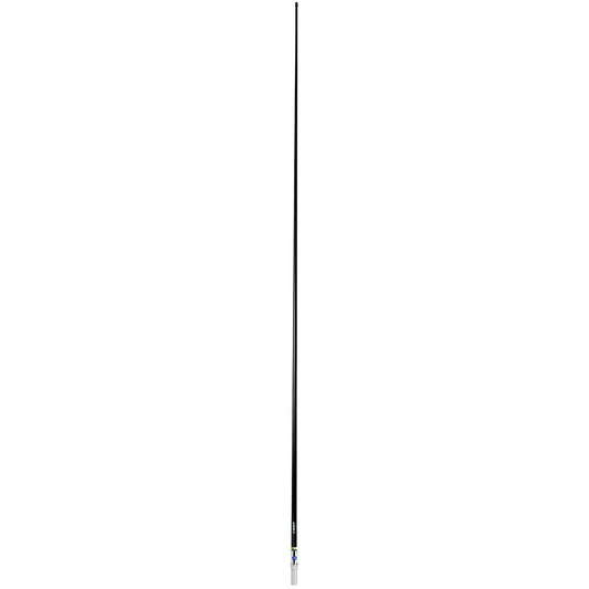Scout 8' QuickFit Black VHF Antenna w/5M Cable + FME Quick 6 Foam Filled 6db Solid Brass  Copper Element