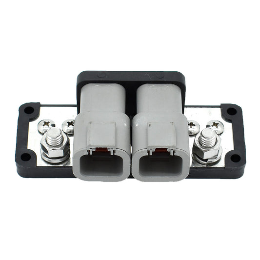 Bluewater Dual Deutsch DTP 4 Position Busbar - 5/16" Studs