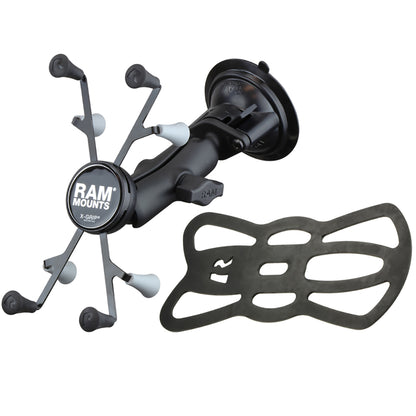 RAM Mount Twist Lock Suction Cup Base w/Universal X-Grip II