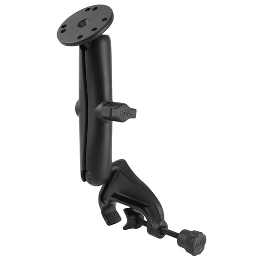 RAM Mount Yoke Mount Long Arm w/2.5" Round Base