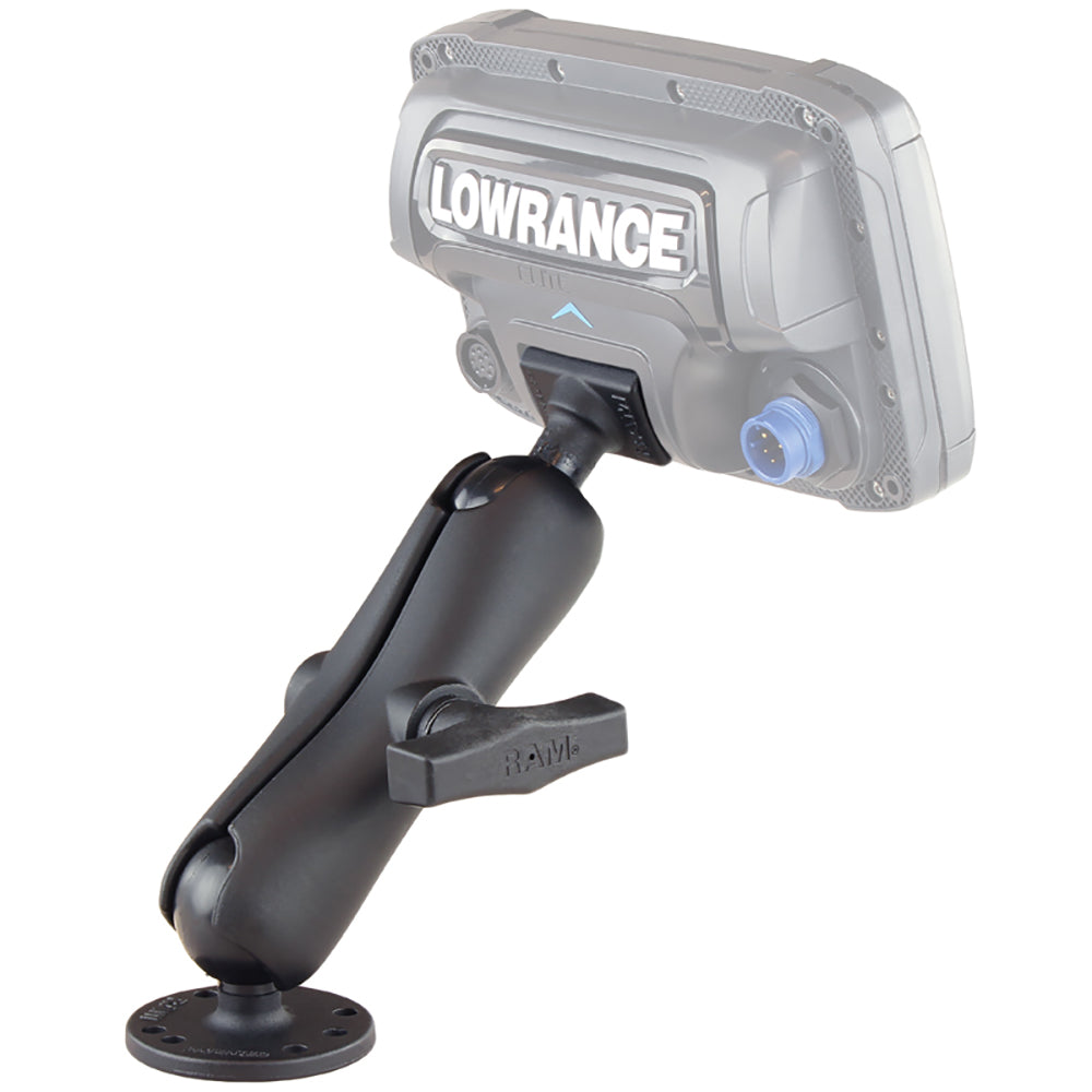 RAM Mount Quick Release Mount f/Lowrance Mark & Elite 5