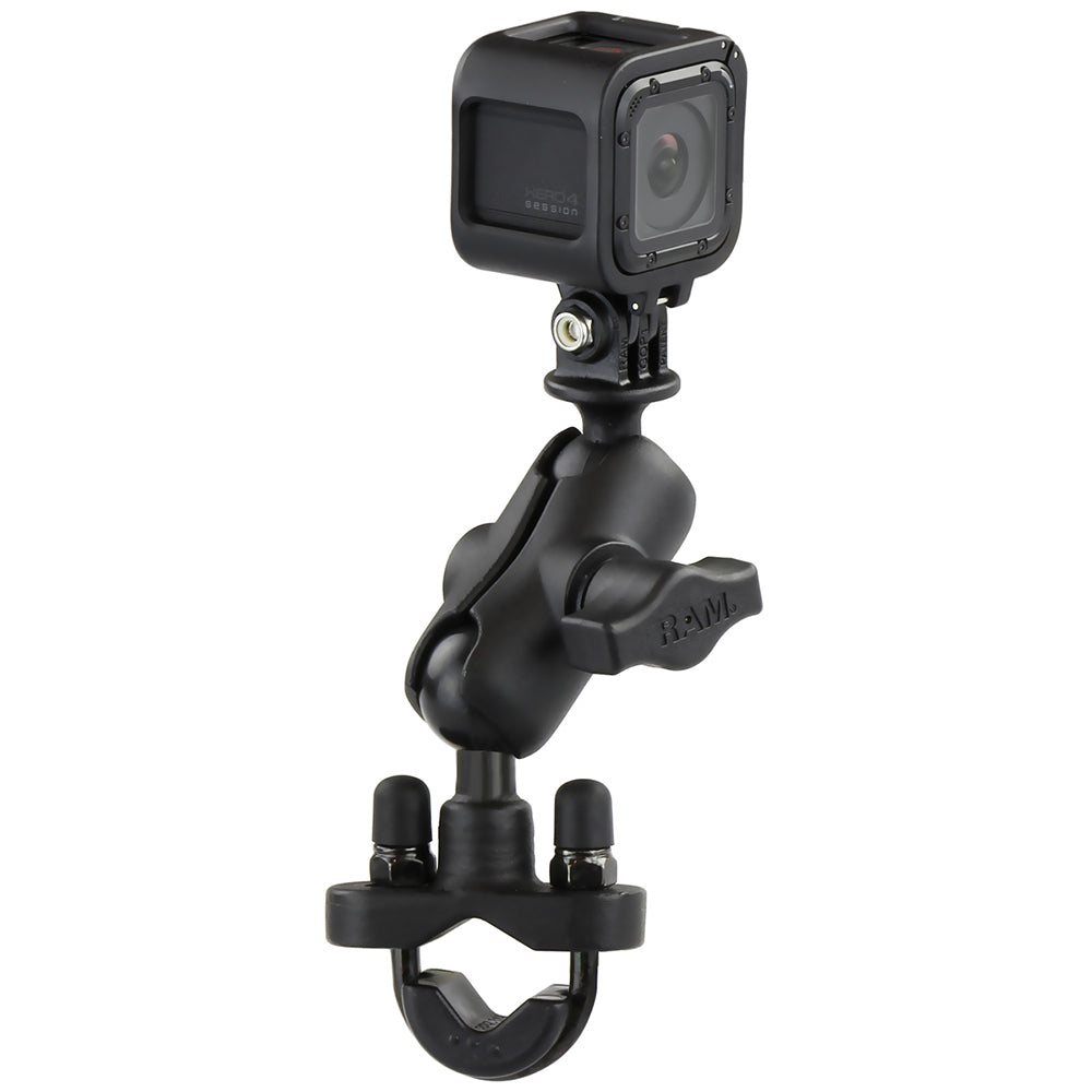 RAM Mount GoPro Hero Short Arm Handlebar Rail Mount