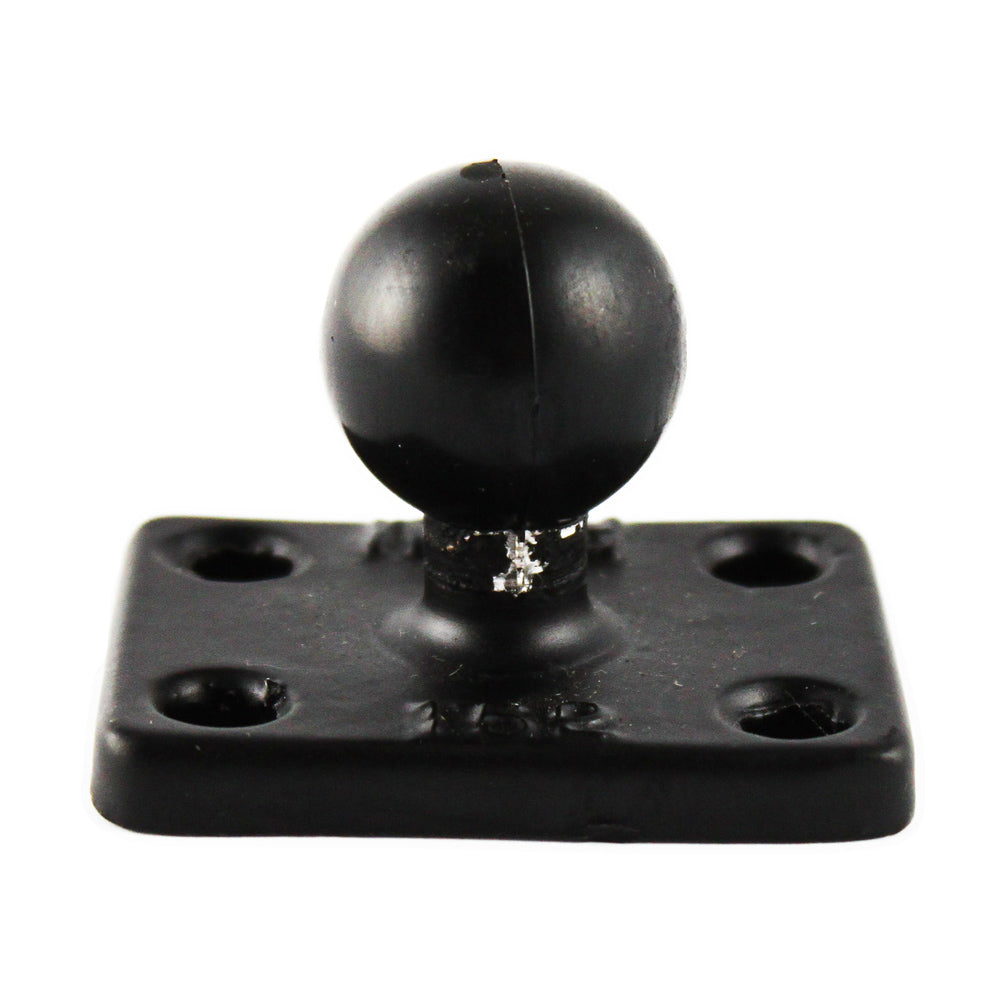 RAM Mount 1.5" x 2" Rectangle Base w/1" Ball