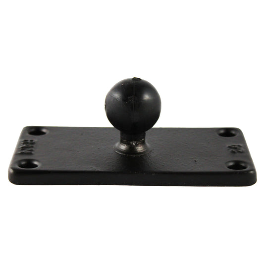 RAM Mount 2" x 4" Rectangle Base w/1" Ball