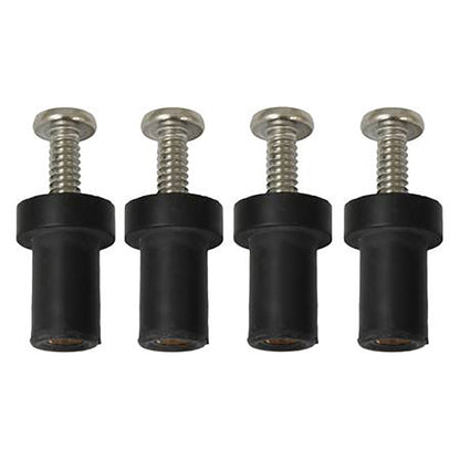 RAM Mount Mari-Nut Rubber Expansion Brass Nuts - 4 Pack