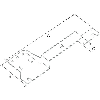 RAM Mount No-Drill Vehicle Base f/Ford Explorer (2011-2012), Ford Police Interceptor Utility (2013)