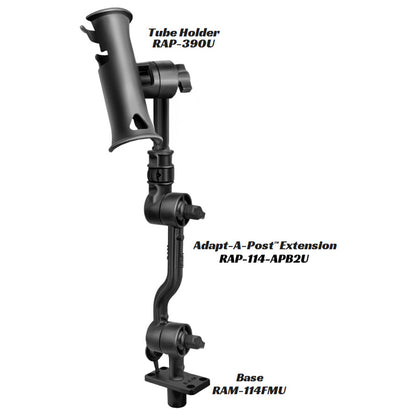 RAM Mount Adjustable Adapt-a-Post 13.5" Extension Arm