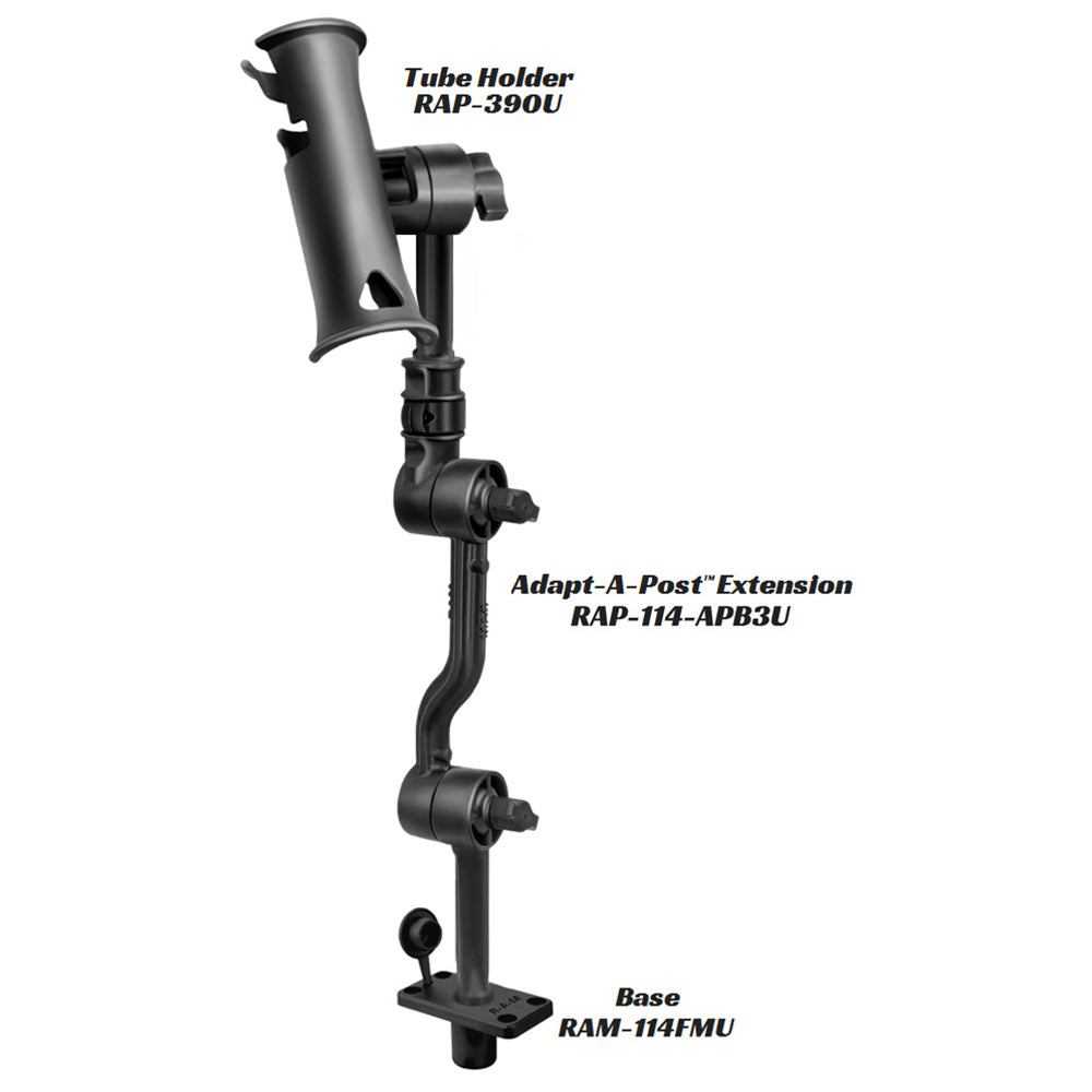 RAM Mount Adjustable Adapt-a-Post 16" Extension Arm