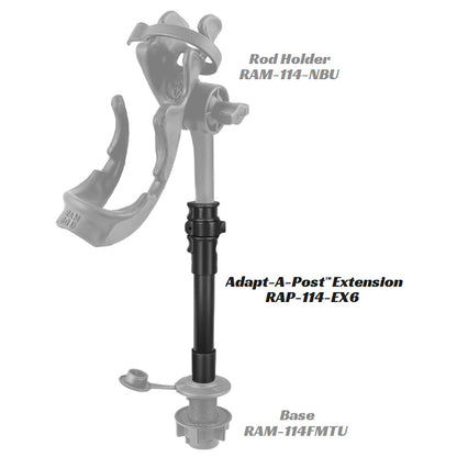 RAM Mount Adapt-A-Post 9" Extension Pole