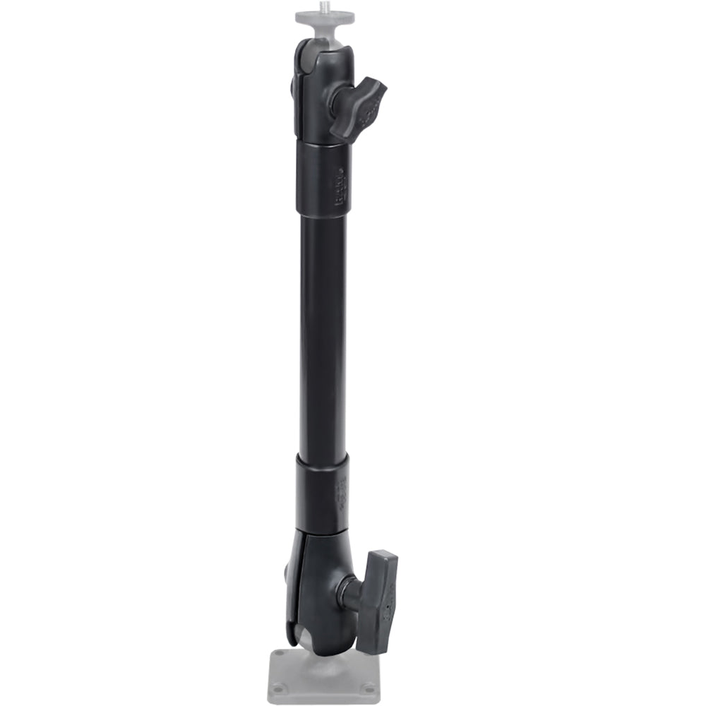 RAM Mount 14" Long Extension Pole w/1" and 1.5" Single Open Socket