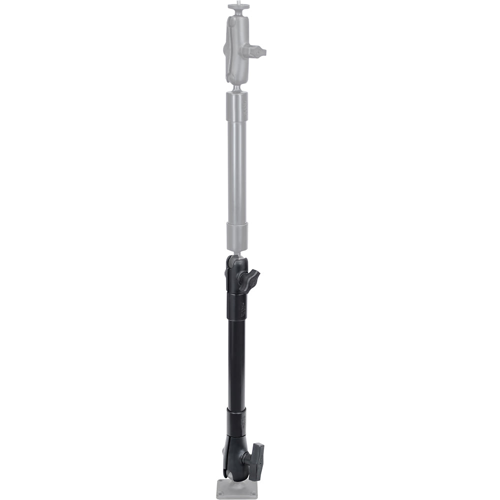 RAM Mount 14" Long Extension Pole w/1" and 1.5" Single Open Socket