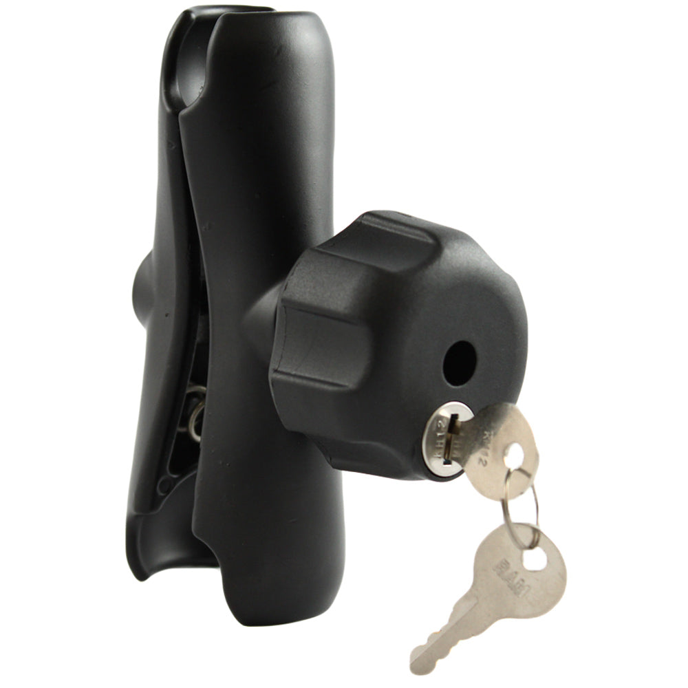 RAM Mount Double Socket Arm w/Locking Knob f/1.5" Ball Bases