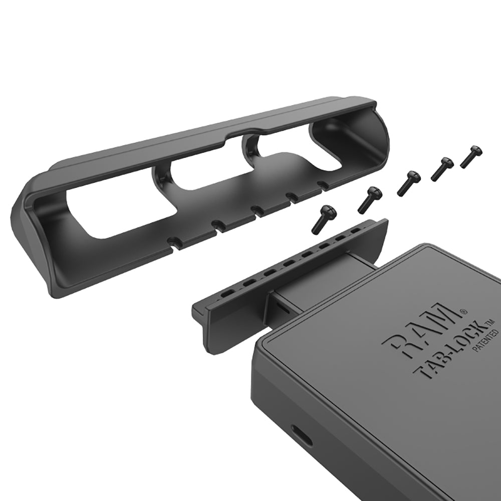 RAM Mount Tab-Lock Universal Locking Cradle f/Apple iPad w/LifeProof & Lifedge Cases