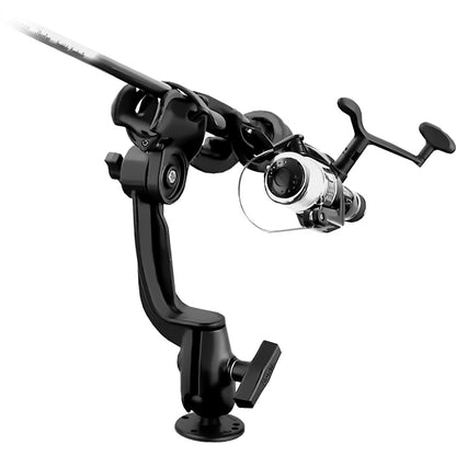 RAM Mount RAM-ROD 2000 Fishing Rod Holder w/RAM-ROD Revolution Ratchet/Socket System & Round Flat Surface Base