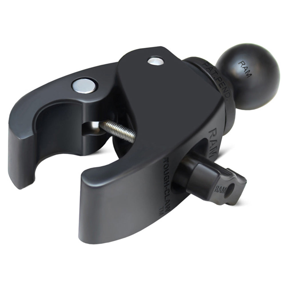 RAM Mount Small Tough-Claw w/1" Rubber Ball