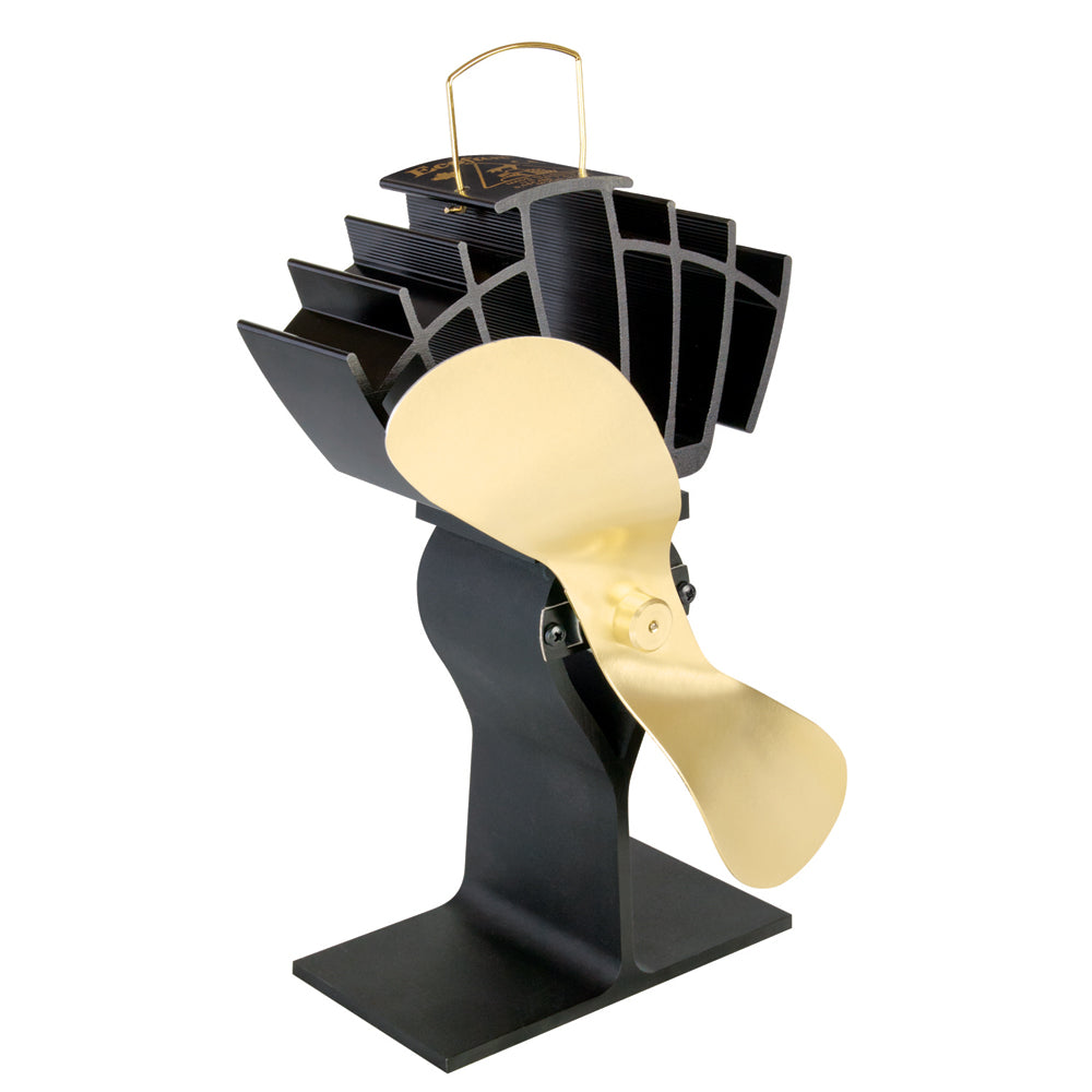 Ecofan by Caframo UltrAir 810CA Heat Powered Stove Fan - Gold Blade