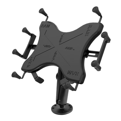 RAM Mount X-Grip III Large Tablet Holder w/ Long Flat Surface Mount