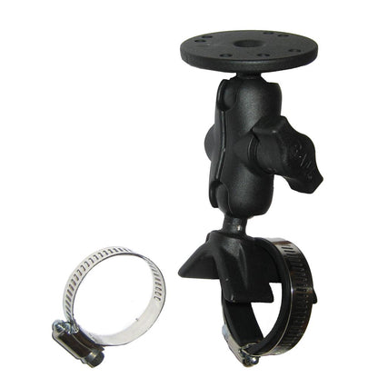 RAM Mount Strap Mount w/Short Arm & Round Base